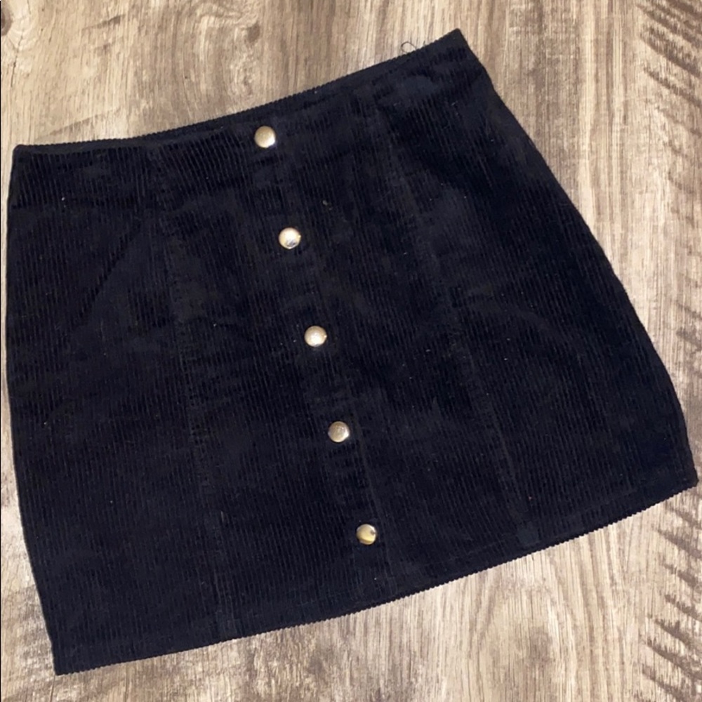 Forever 21 Black corduroy Skirt
